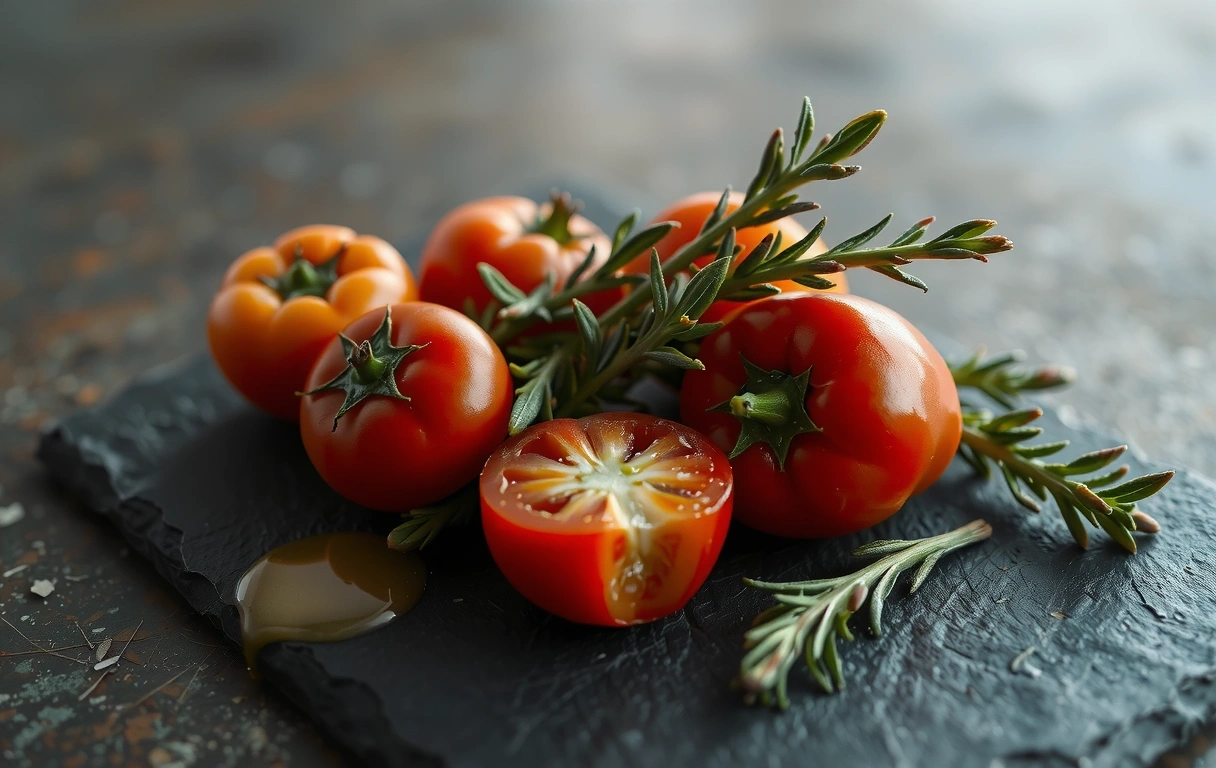 Frische Zutaten für eine gesunde Ernährung